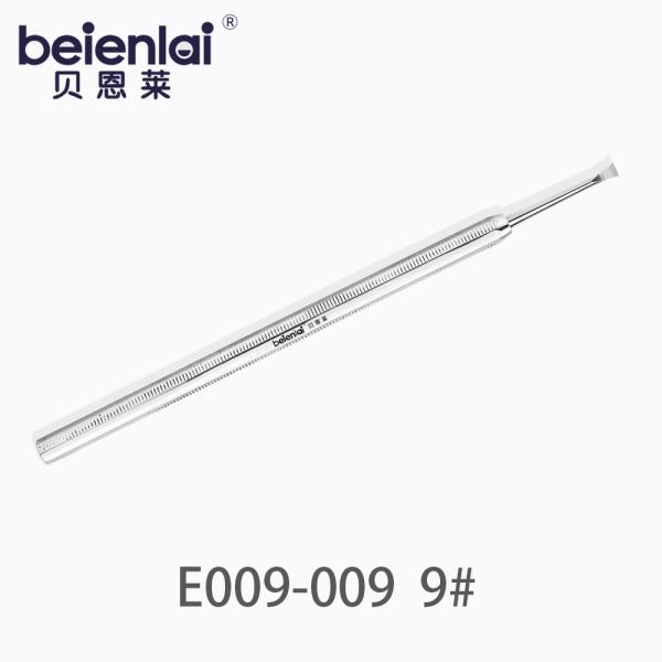 Benlai Dental Scaler E009-009 BJD 9#, Single End, 5.5 Octagonal Handle